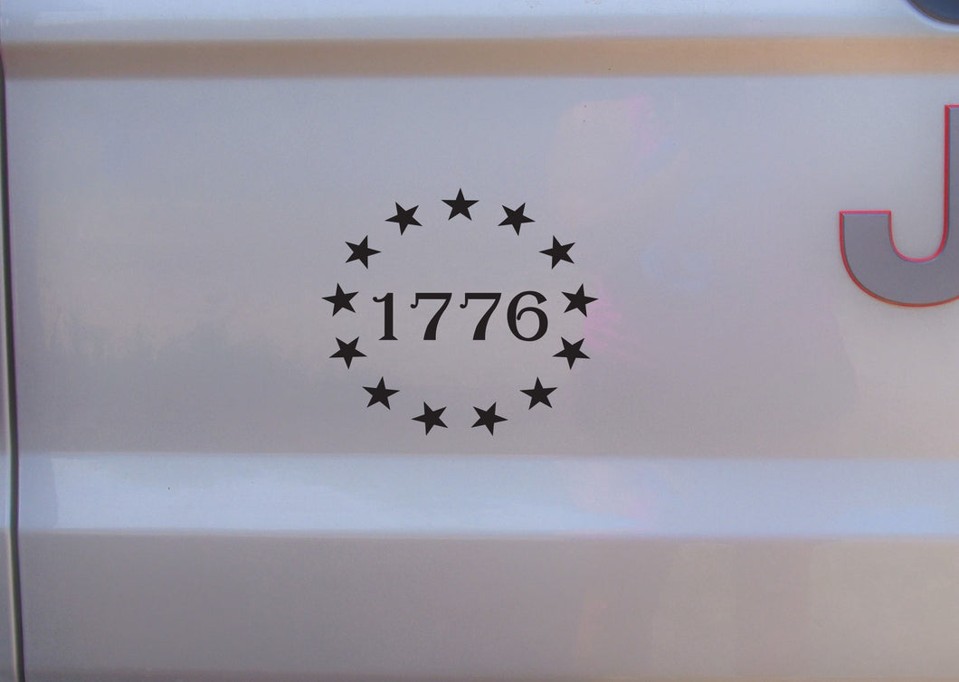 American freedom decal