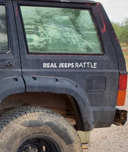 Load image into Gallery viewer, Real Jeeps Rattle Decal
