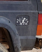 Load image into Gallery viewer, Cowboy Needs Gas decal
