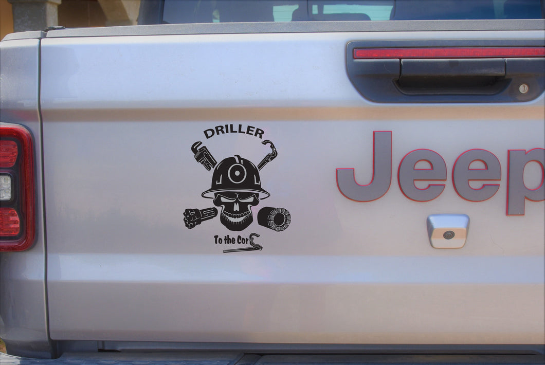 Driller to the Core™ decal Underground