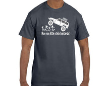 Load image into Gallery viewer, Jeep XJ running over stick figures shirt
