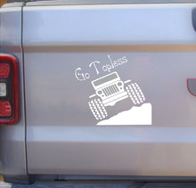 Load image into Gallery viewer, Go Topless Jeep decal
