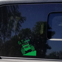 Load image into Gallery viewer, Go Topless Jeep decal
