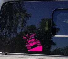 Load image into Gallery viewer, Go Topless Jeep decal
