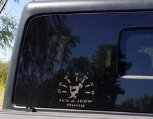 Load image into Gallery viewer, Its a Jeep thing girl speedometer decal
