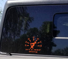 Load image into Gallery viewer, Its a Jeep thing girl speedometer decal
