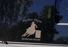 Load image into Gallery viewer, Rodeo Mom barrel racer decal
