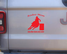 Load image into Gallery viewer, Rodeo Mom barrel racer decal
