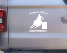 Load image into Gallery viewer, Rodeo Mom barrel racer decal
